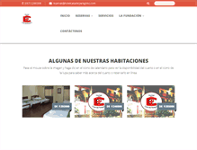 Tablet Screenshot of hotelcasadelperegrino.com